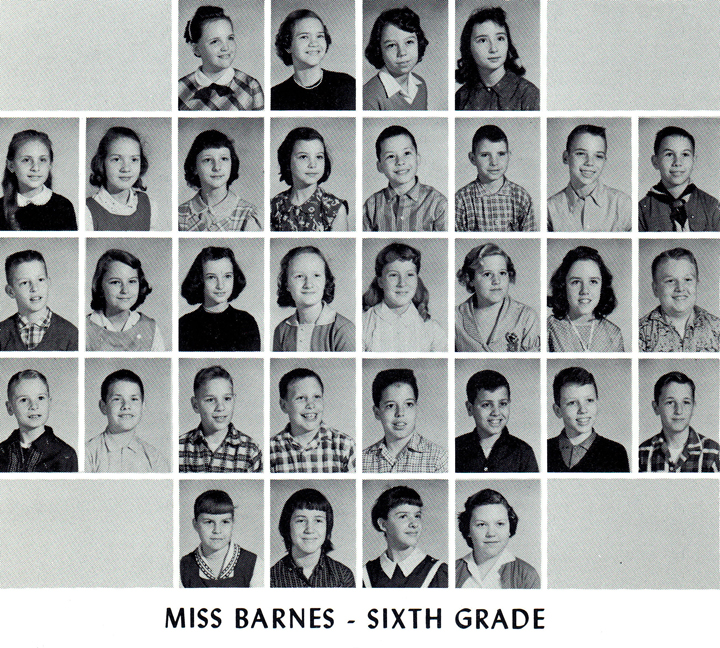 Miss Barnes 6th grade class