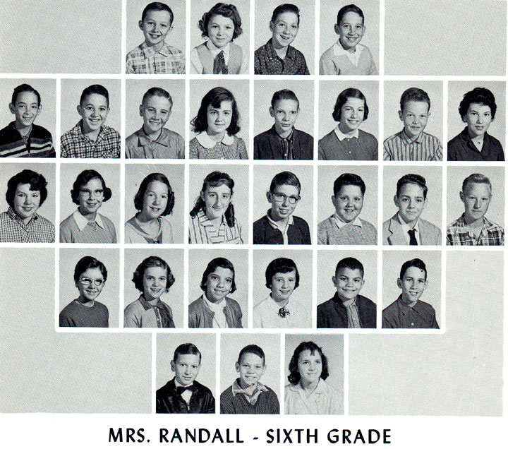 Mrs. Randall's 6th grade class
