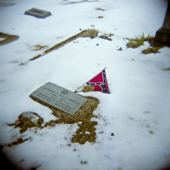 Confederate grave site
