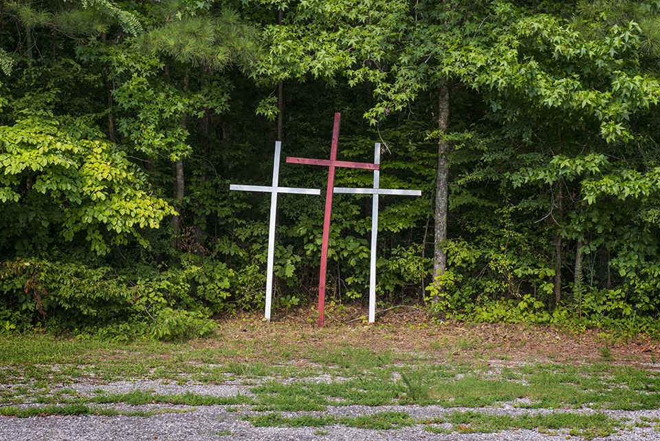 Crosses Beside Zion Church